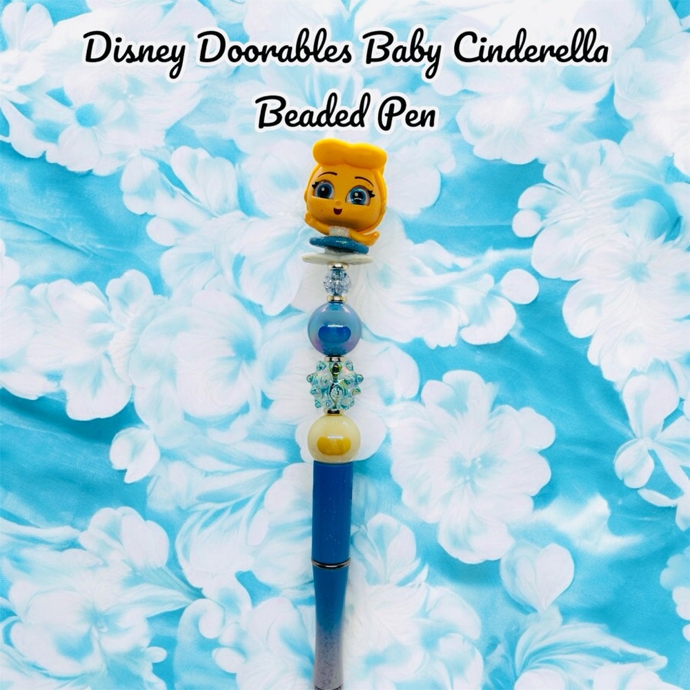 Disney Doorables Baby Cinderella Beaded Pen